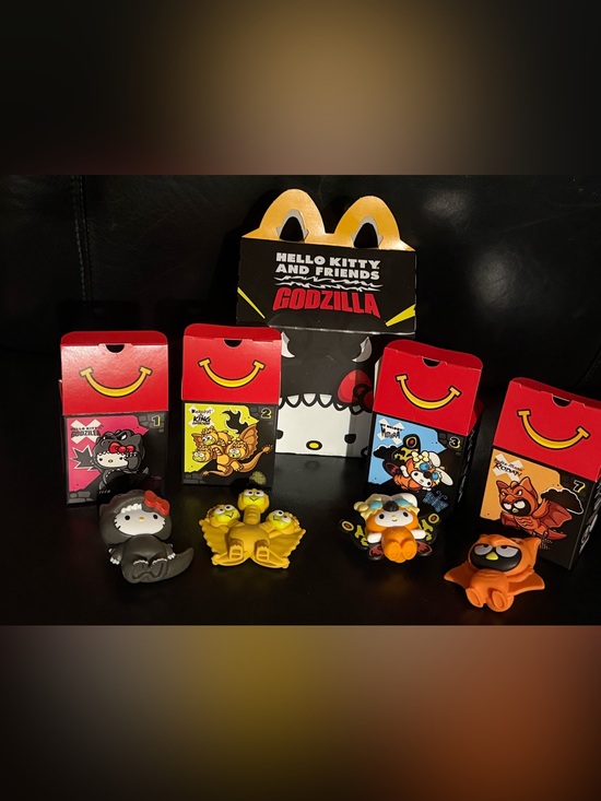McDonald's Other - Mcdonalds Hello Kitty Godzilla Keroppi My Melody Badtz Maru happy meal kids toys